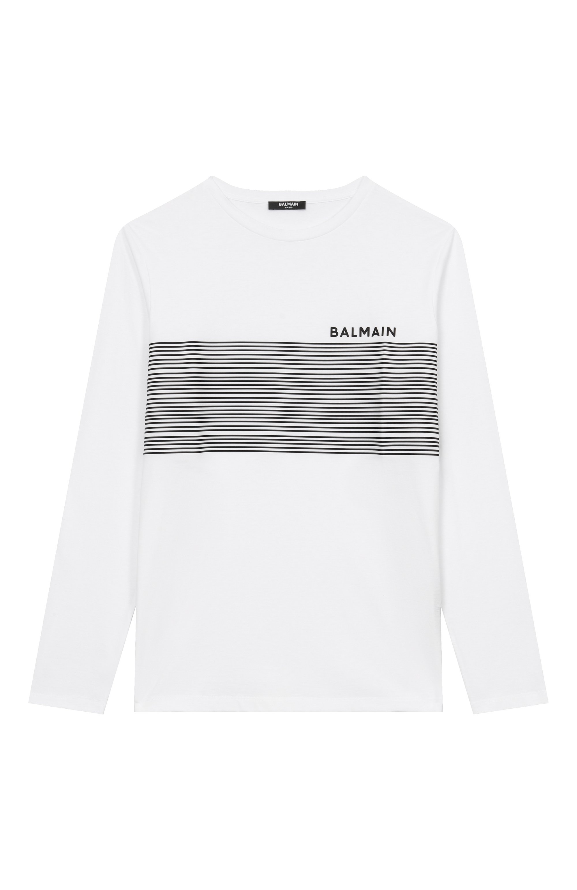 Хлопковый лонгслив BALMAIN, арт. BX8S10, фото 1