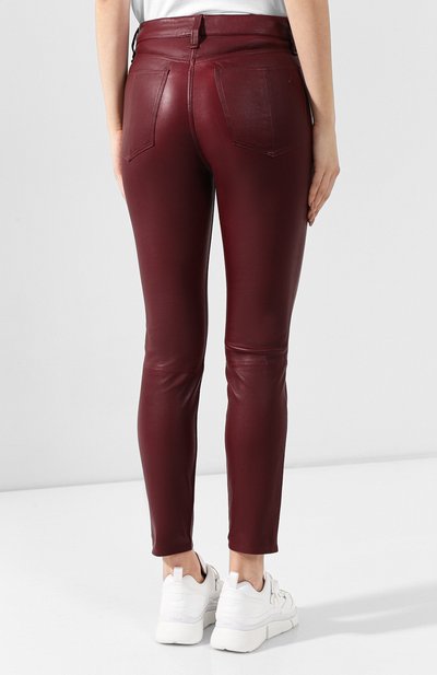 Кожаные брюки RAG AND BONE, арт. WAW19F7049LF49, фото 4