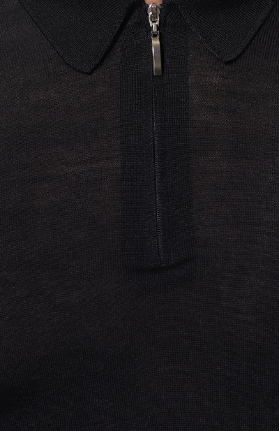 Поло из шерсти и шелка GRAN SASSO, арт. 57137/13190, фото 5