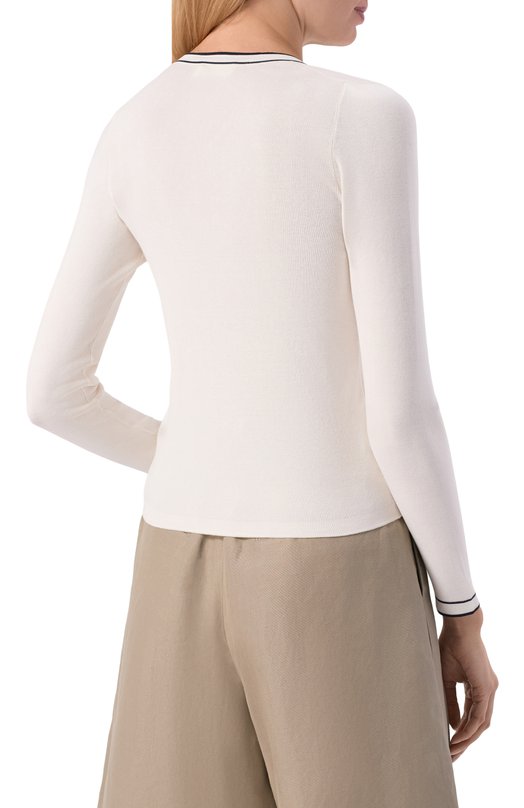 Кардиган из шелка и хлопка MVST M26.2PW.K222/Y201 Белый  M26.2PW.K222/Y201 Фото 4