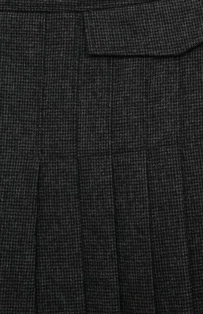 Юбка LES COYOTES DE PARIS темно-серого цвета по цене 29000 руб., арт. 122-32-058, фото 3 Юбка LES COYOTES DE PARIS, арт. 122-32-058, фото 3