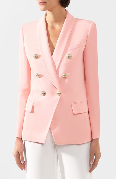 Шерстяной жакет BALMAIN, арт. TF17471/167L, фото 3