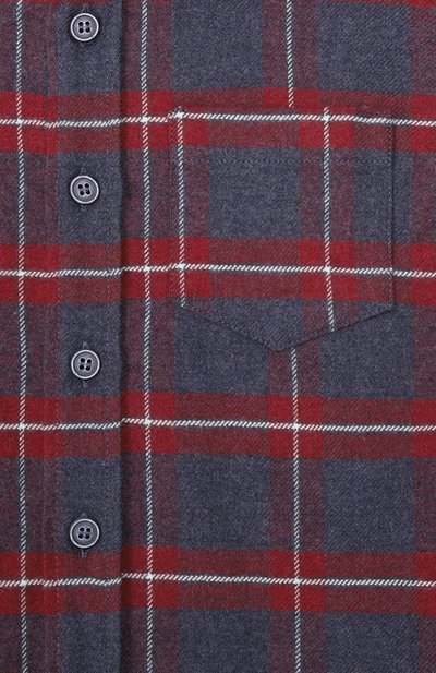 Хлопковая рубашка IL GUFO, арт. A25GCL0010C3165/2-4, фото 3