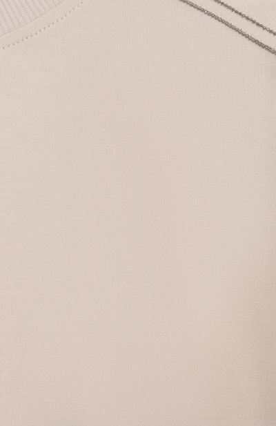 Хлопковый лонгслив BRUNELLO CUCINELLI, арт. B0T81T253A, фото 3