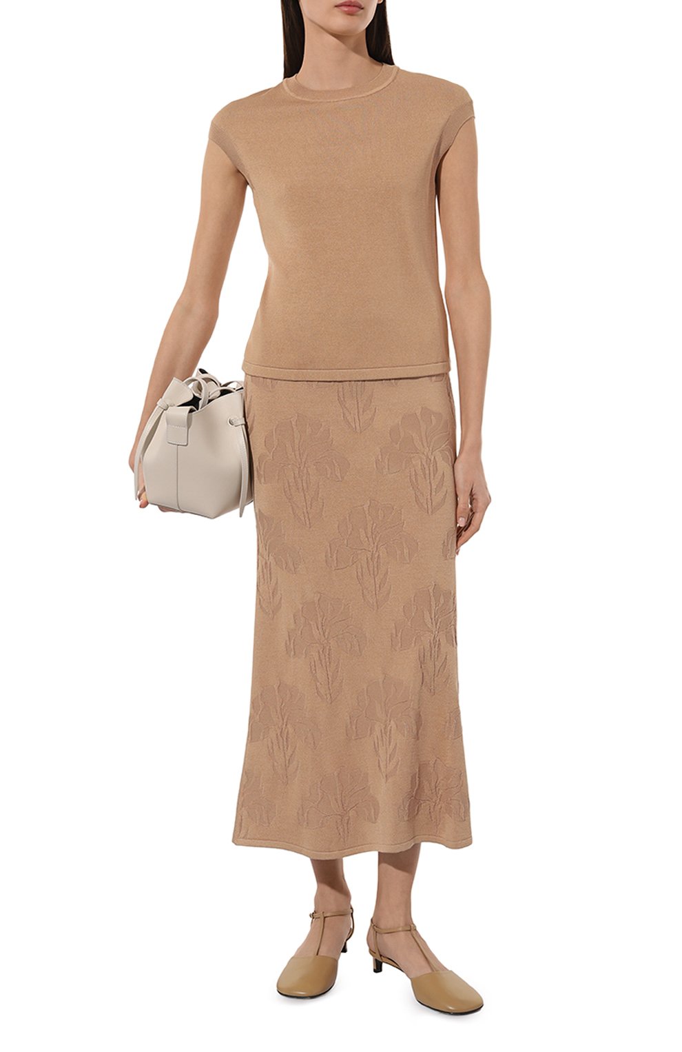 Юбка из шелка и вискозы FREEAGE, арт. S24.SK042.6070.102, фото 2