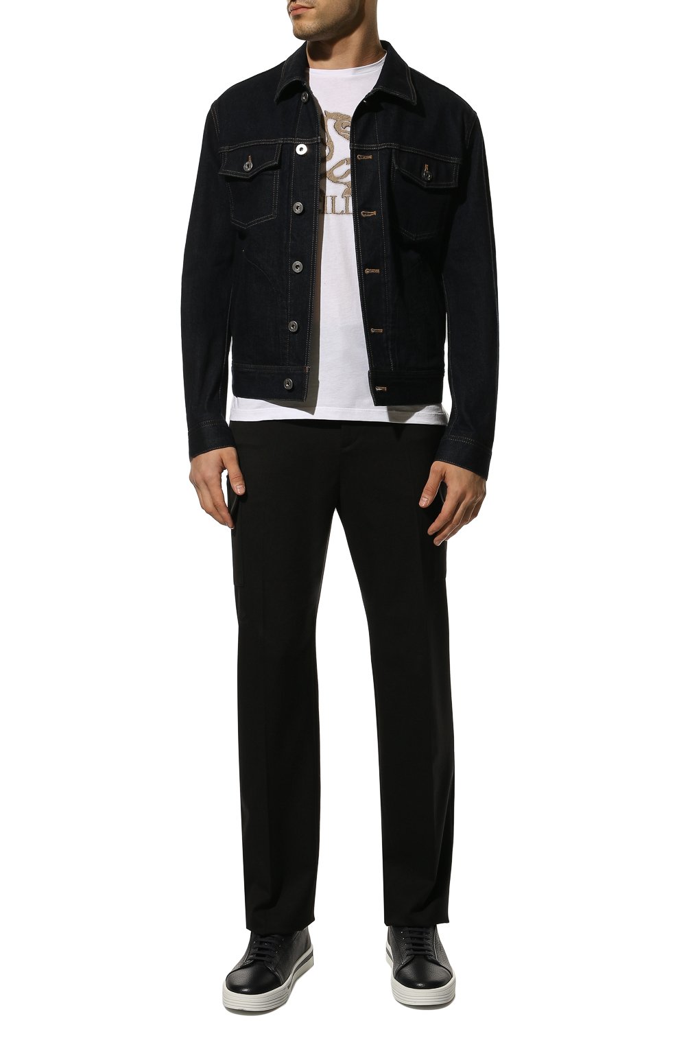 Кожаные кеды STEFANO RICCI, арт. UE23G6394/VT, фото 2