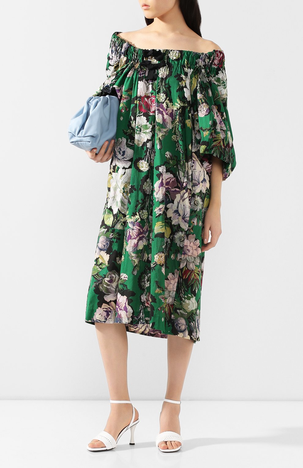 Хлопковое платье DRIES VAN NOTEN, арт. 201-11017-9400, фото 2