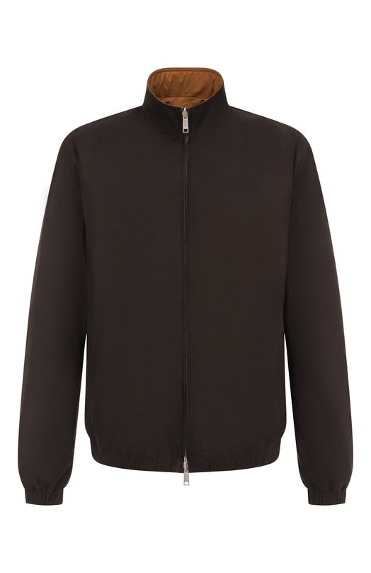 Двусторонняя кожаная куртка Zegna D179T/UDPNTA7 Коричневый D179T/UDPNTA7