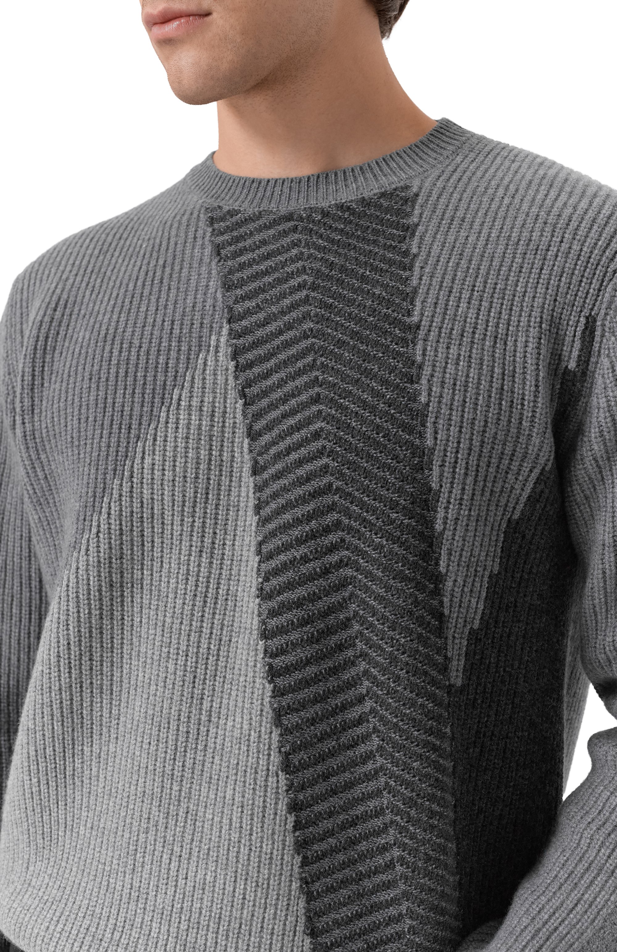 Джемпер из шерсти и кашемира CORNELIANI, арт. 26M517-2625103, фото 5