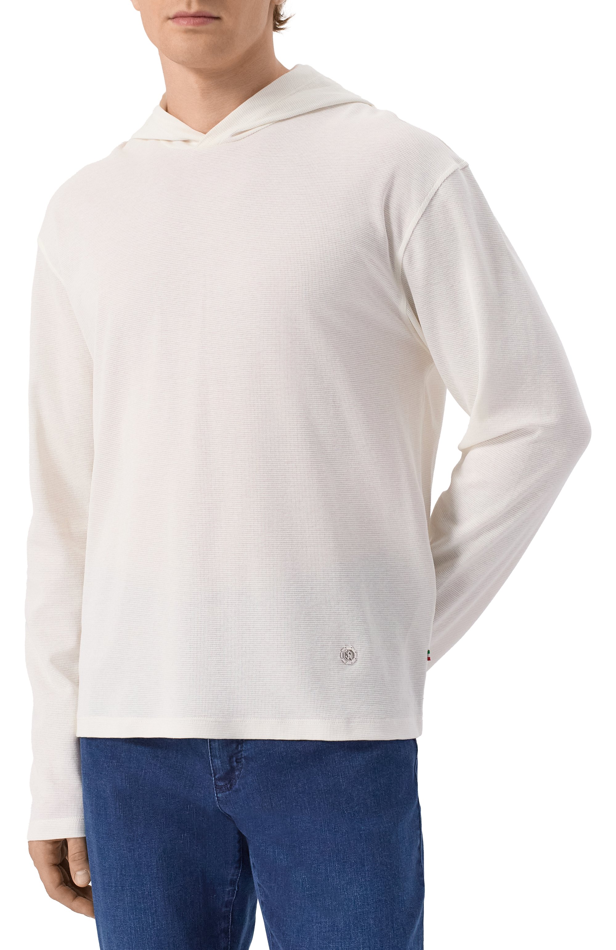 Лонгслив из хлопка и шелка STEFANO RICCI, арт. MNH5104221/CTK01S, фото 3