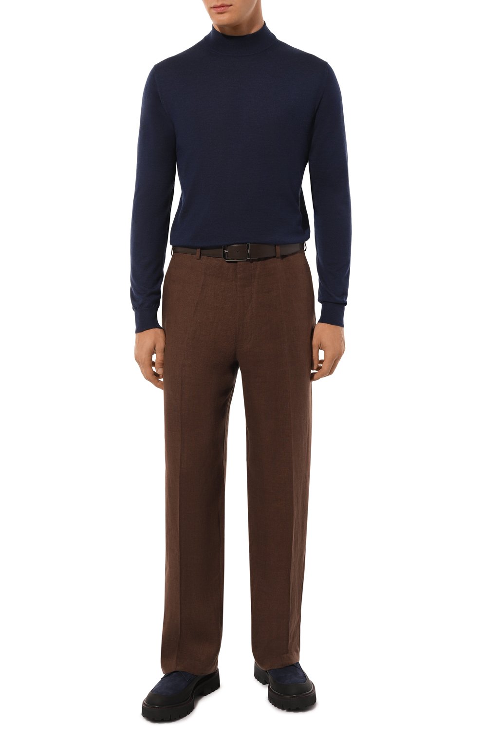 Водолазка из кашемира и шелка FEDELI, арт. 7UI07090, фото 2