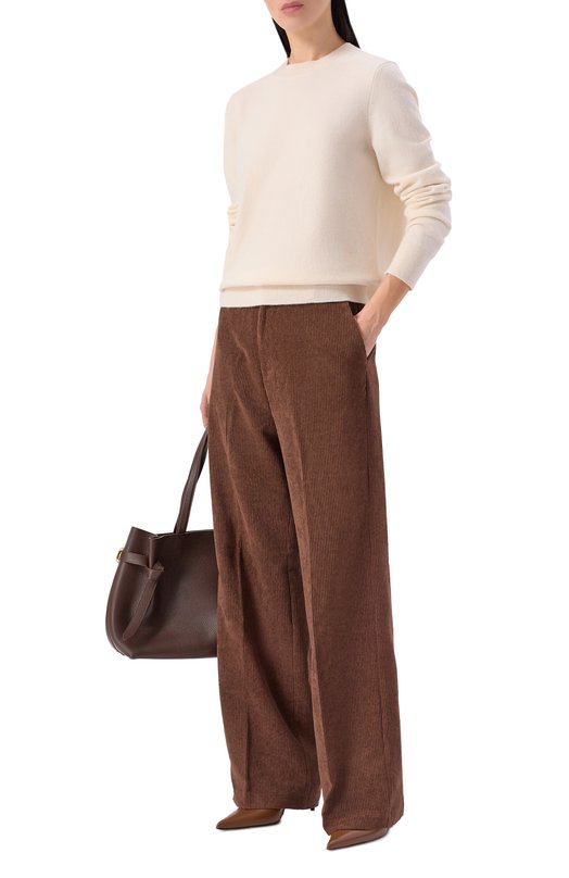 Вельветовые брюки MC2 Saint Barth REBE002-00033I/REBELLA C0RDUR0Y Коричневый  REBE002-00033I/REBELLA C0RDUR0Y Фото 2