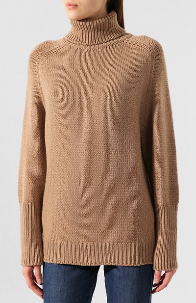 Водолазка из шерсти и кашемира RALPH LAUREN бежевого цвета по цене 199500 руб., арт. 290769807, фото 3 Водолазка из шерсти и кашемира RALPH LAUREN, арт. 290769807, фото 3