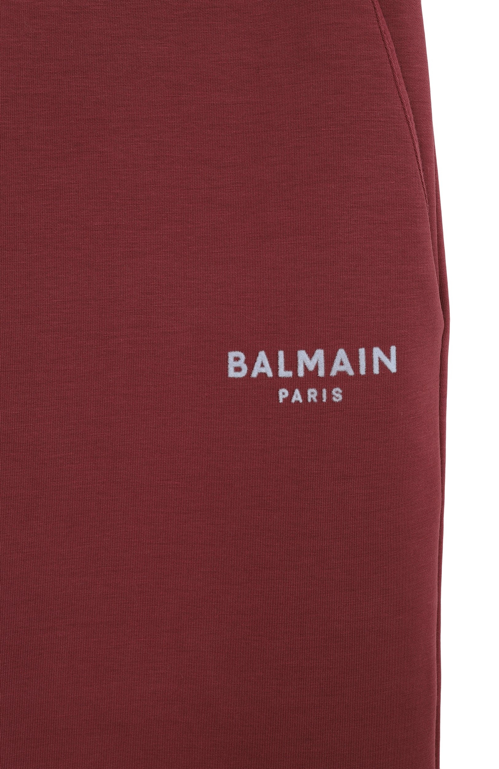 Хлопковые джоггеры BALMAIN, арт. BZ6I60, фото 3