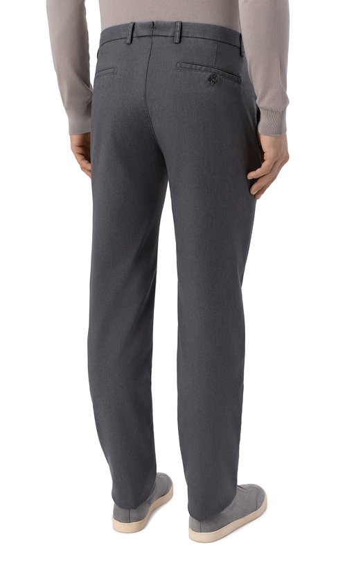 Шерстяные брюки Berwich VULCAN023-GD/DG0047 Серый  VULCAN023-GD/DG0047 Фото 4