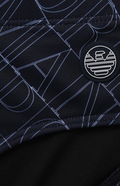 Плавки EMPORIO ARMANI темно-синего цвета по цене 7975 руб., арт. 408504/1P215, фото 3 Плавки EMPORIO ARMANI, арт. 408504/1P215, фото 3