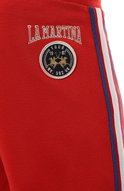 Брюки LA MARTINA красного цвета по цене 17500 руб., арт. WMT300/FP556, фото 5 Брюки LA MARTINA, арт. WMT300/FP556, фото 5
