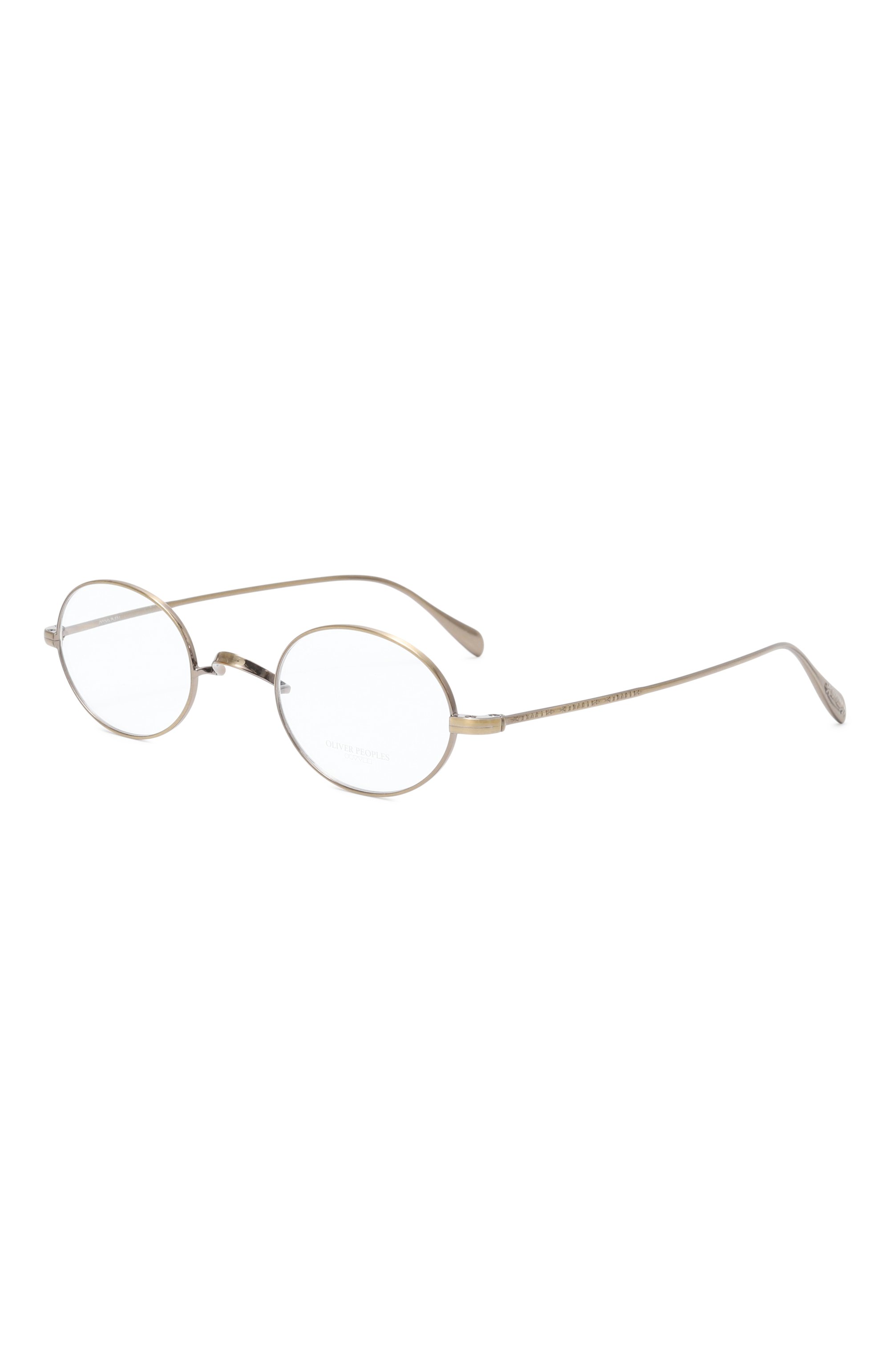 Оправа OLIVER PEOPLES золотого цвета по цене 42900 руб., арт. 1185-5338, фото 1 Оправа OLIVER PEOPLES, арт. 1185-5338, фото 1