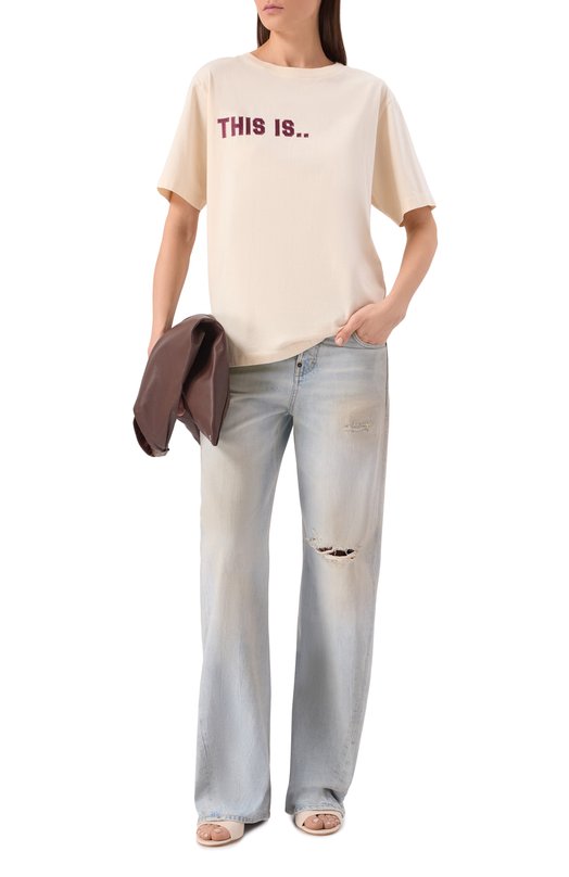 Джинсы Loose Twst Dsquared2 S75LB1146/D30011 Голубой  S75LB1146/D30011 Фото 2