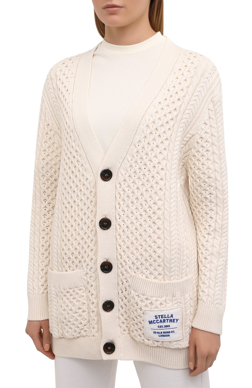 Хлопковый кардиган STELLA MCCARTNEY, арт. 603114/S7226, фото 3