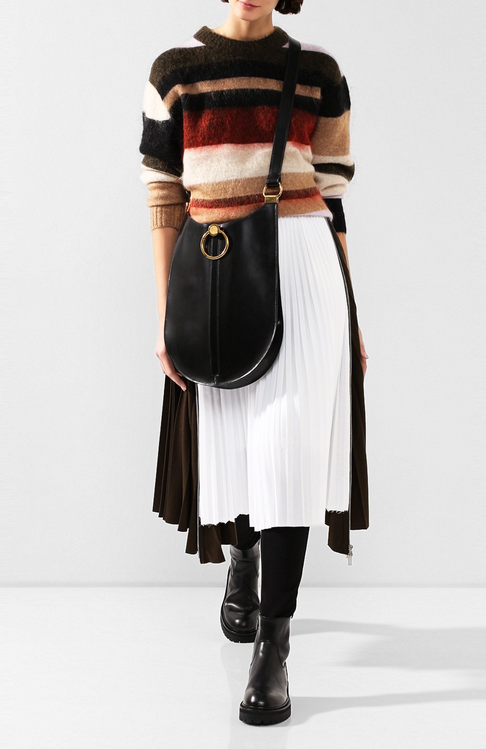 Сумка earring MARNI черного цвета по цене 83100 руб., арт. SCMP0001Y6/LV455, фото 2 Сумка earring MARNI, арт. SCMP0001Y6/LV455, фото 2