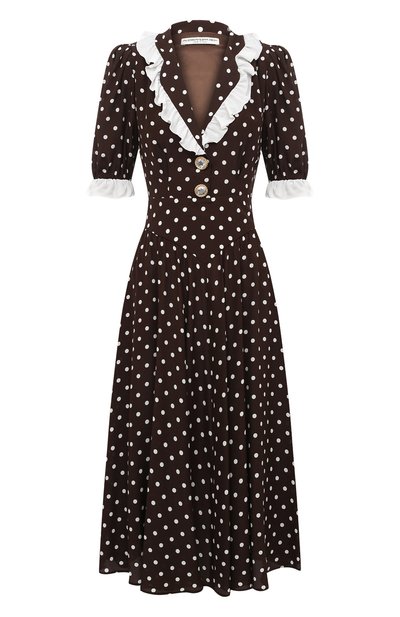 Женское шелковое платье ALESSANDRA RICH, арт. FAB2206-F2923