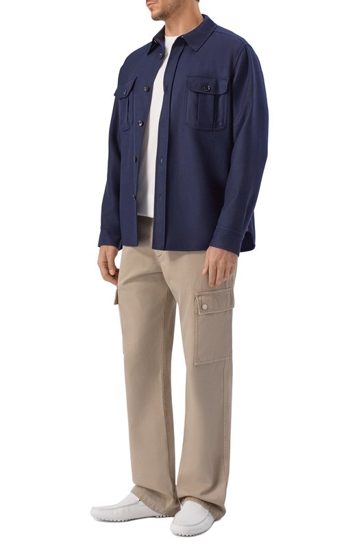 Кожаные мокасины Stefano Ricci UC25_G1155/VTDVN Белый  UC25_G1155/VTDVN Фото 2