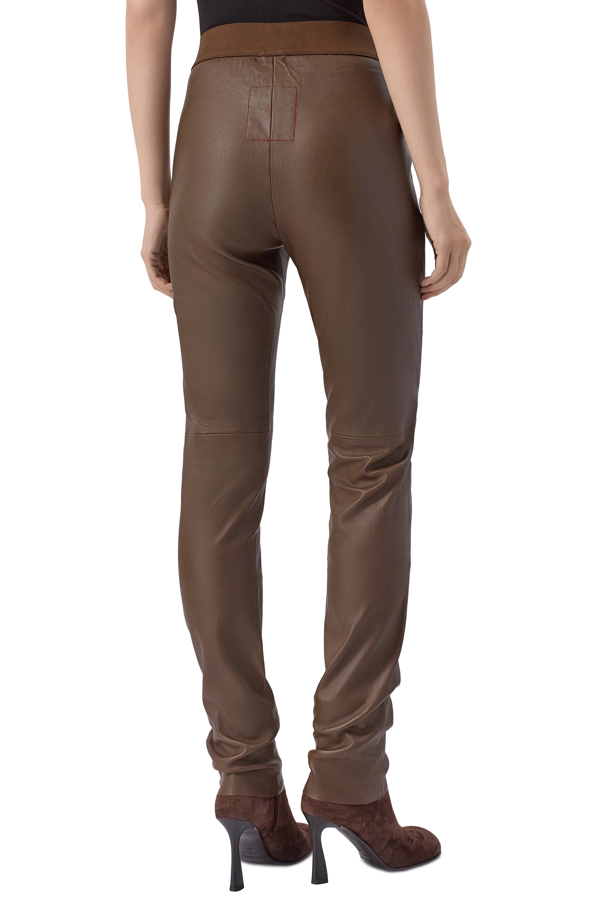 Кожаные легинсы UMA WANG, арт. UW3031, фото 4