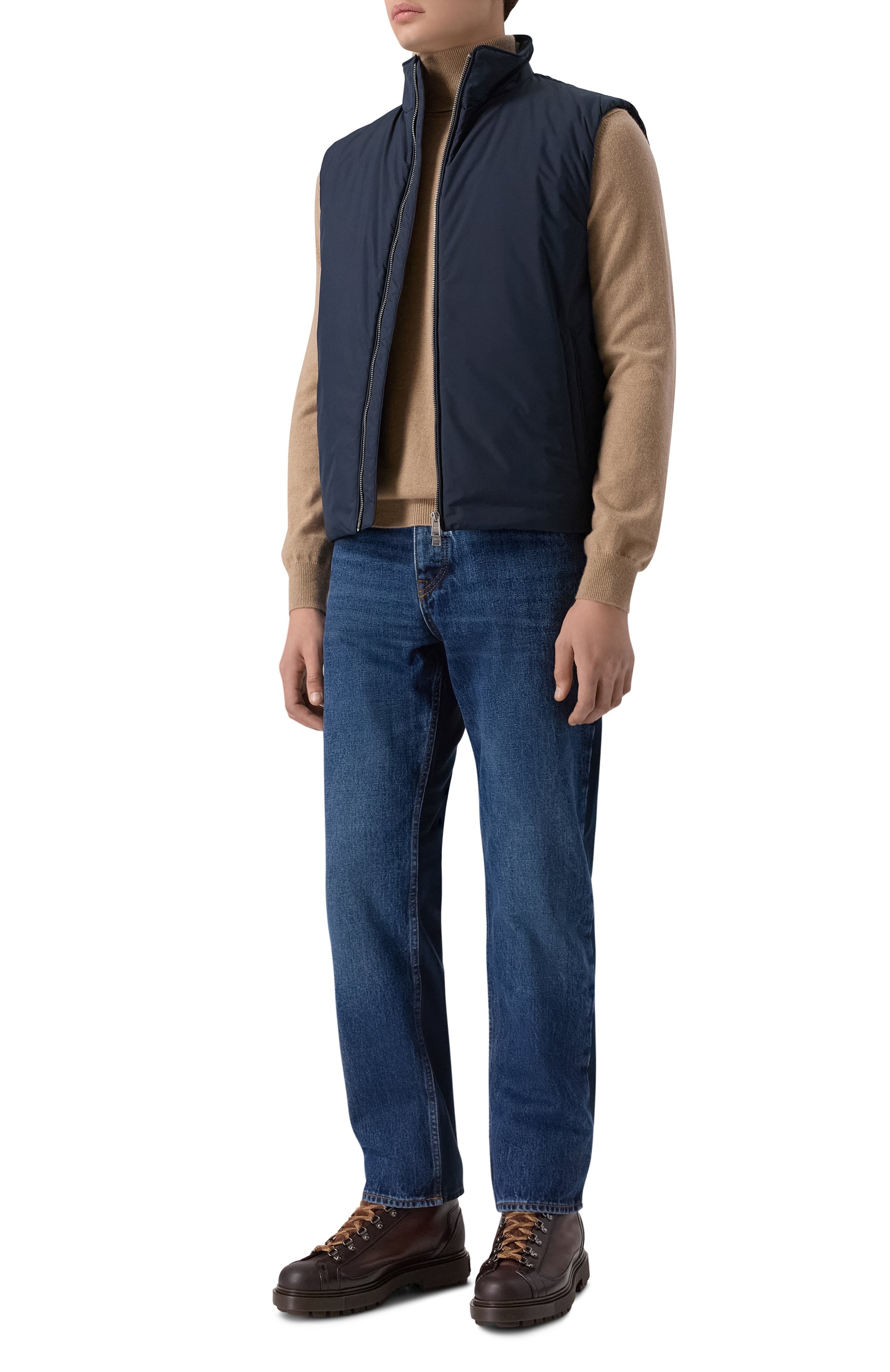 Кожаные хайкеры st. moritz SANTONI, арт. MGSG18274DARS0MF, фото 2