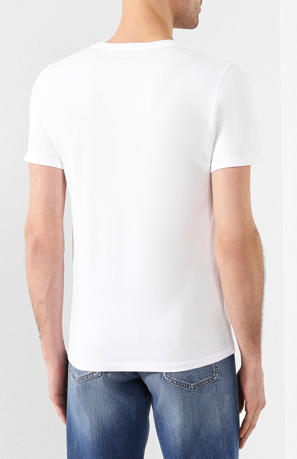 Хлопковая футболка BISIBIGLIO, арт. MEDI0 WITH L0VE/HEAVY, фото 4