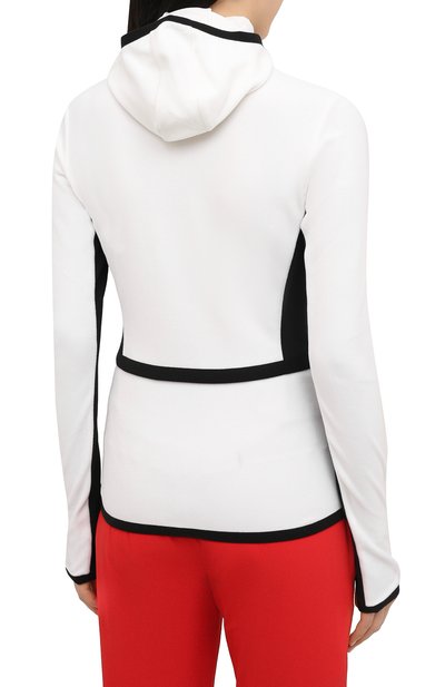 Кардиган MONCLER черно-белого цвета по цене 63000 руб., арт. F2-098-8G710-00-80093, фото 4 Кардиган MONCLER, арт. F2-098-8G710-00-80093, фото 4