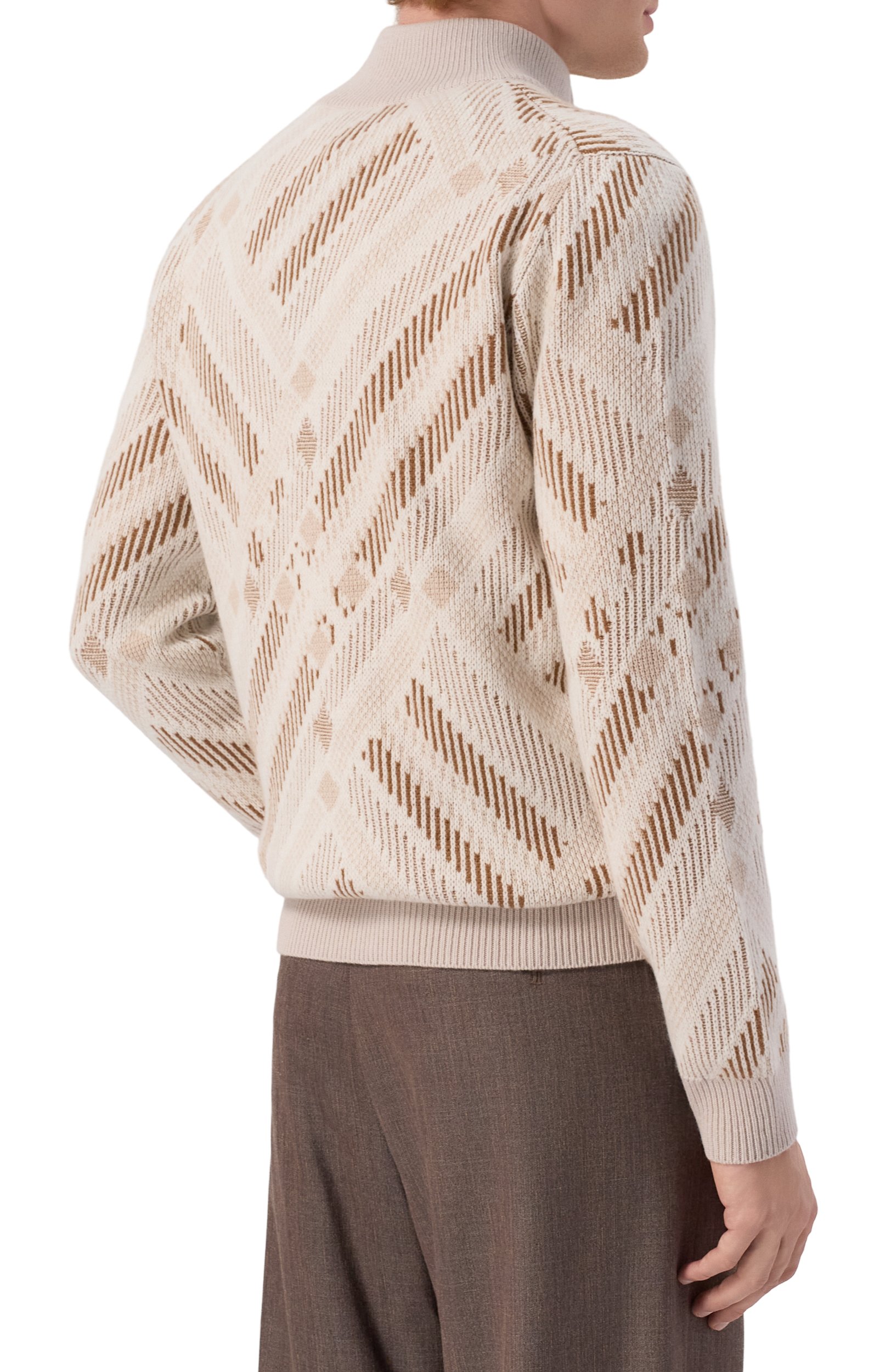 Кашемировый кардиган MVST, арт. M26.1MM.KA20/Y040 N0WEGIAN JACQUARD, фото 4