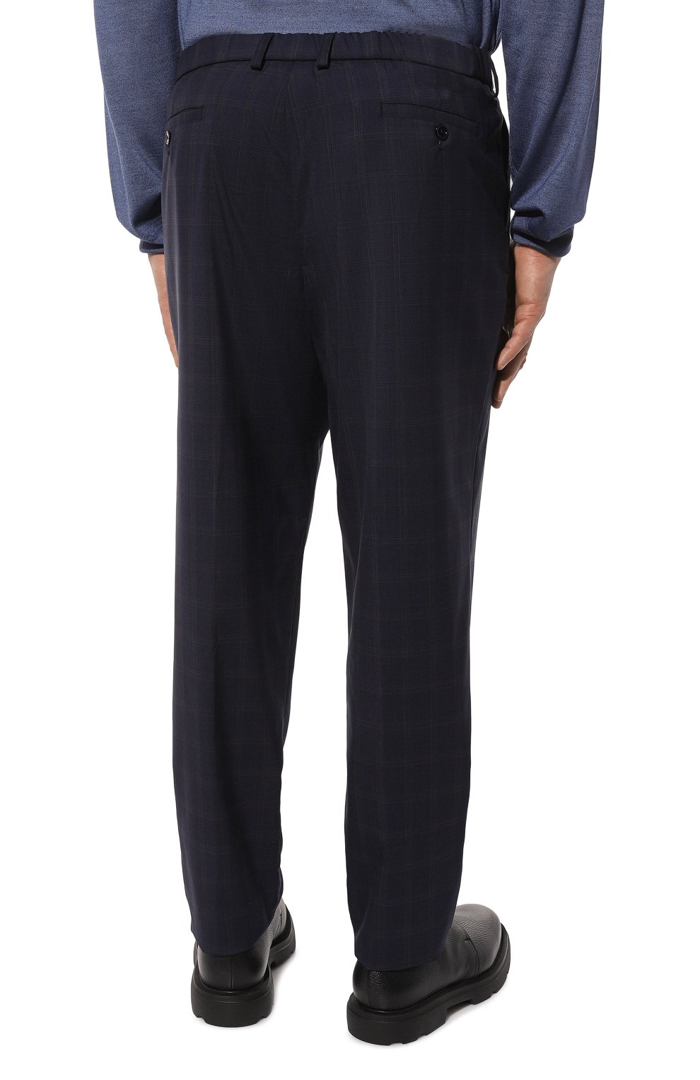 Шерстяные брюки MARCO PESCAROLO, арт. EV0M/4932, фото 4
