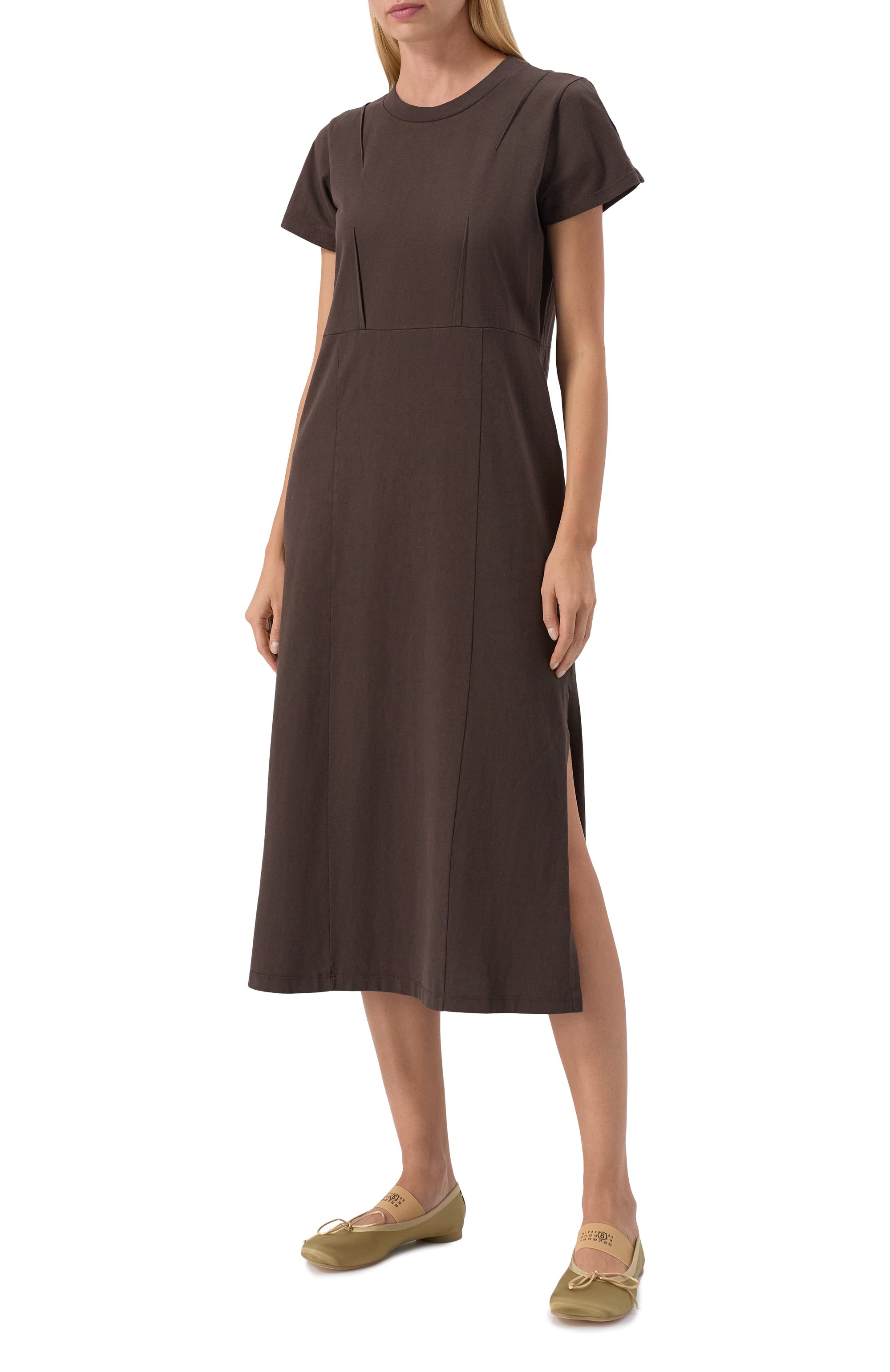 Хлопковое платье MM6, арт. S52DD0068/M20050, фото 3