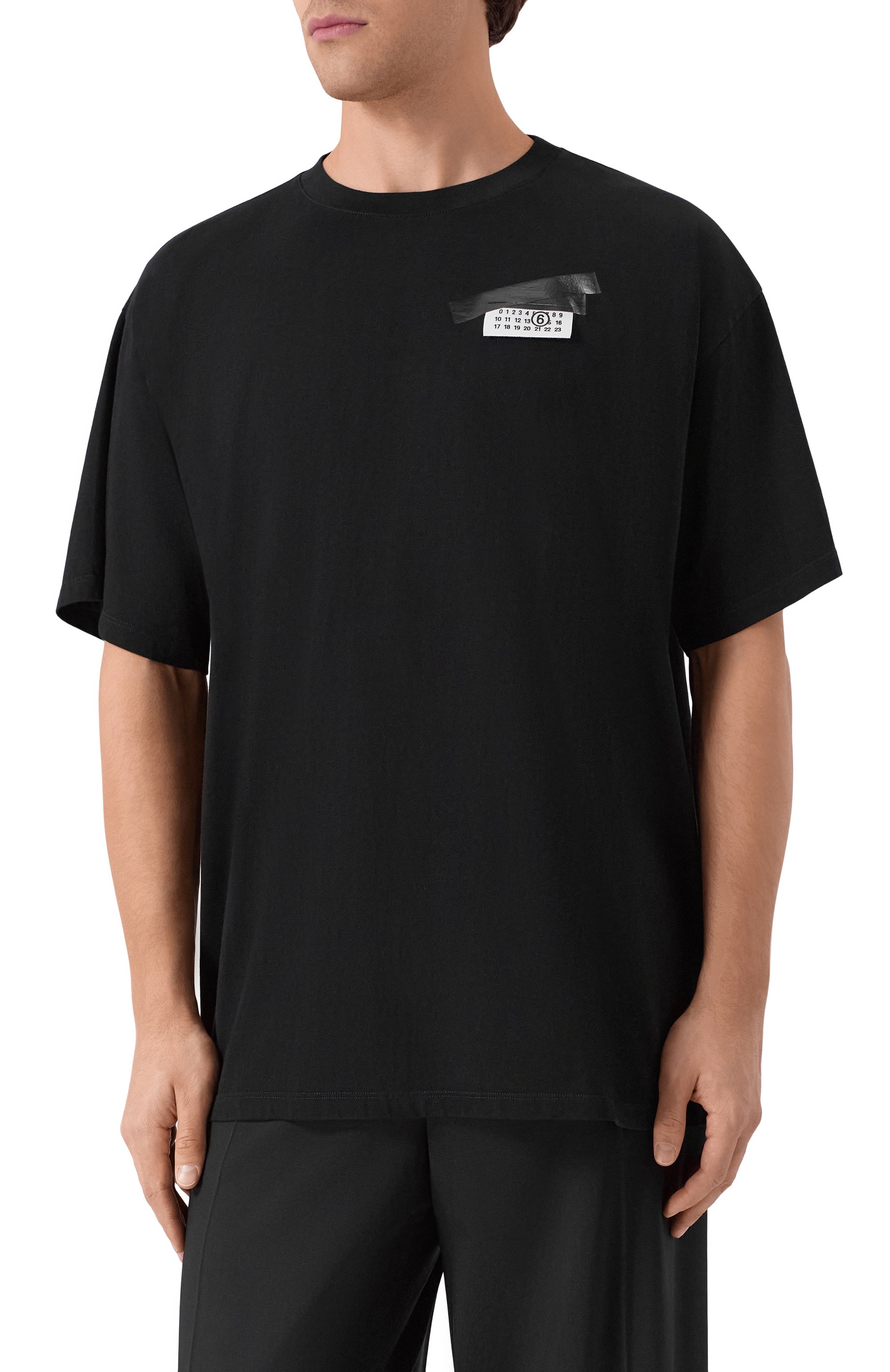 Хлопковая футболка MM6, арт. SH2GC0030/M20048, фото 3