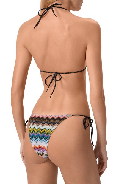 Раздельный купальник из вискозы MISSONI разноцветного цвета по цене 55950 руб., арт. MC22SP00/BR014F, фото 3 Раздельный купальник из вискозы MISSONI, арт. MC22SP00/BR014F, фото 3