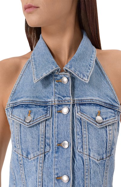 Джинсовый топ ALEXANDER WANG, арт. 4DC3251877, фото 5