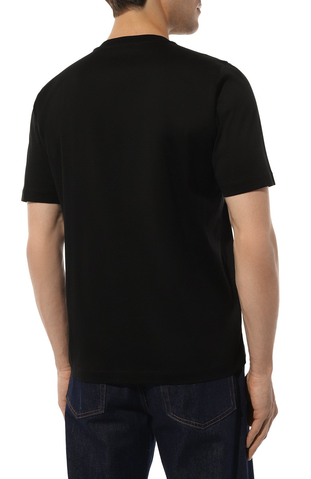 Хлопковая футболка ZILLI, арт. TSR001M0115VEXTV0M, фото 4