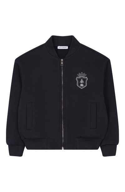 Хлопковый бомбер DOLCE & GABBANA, арт. L4JWMS/G7PMH_001