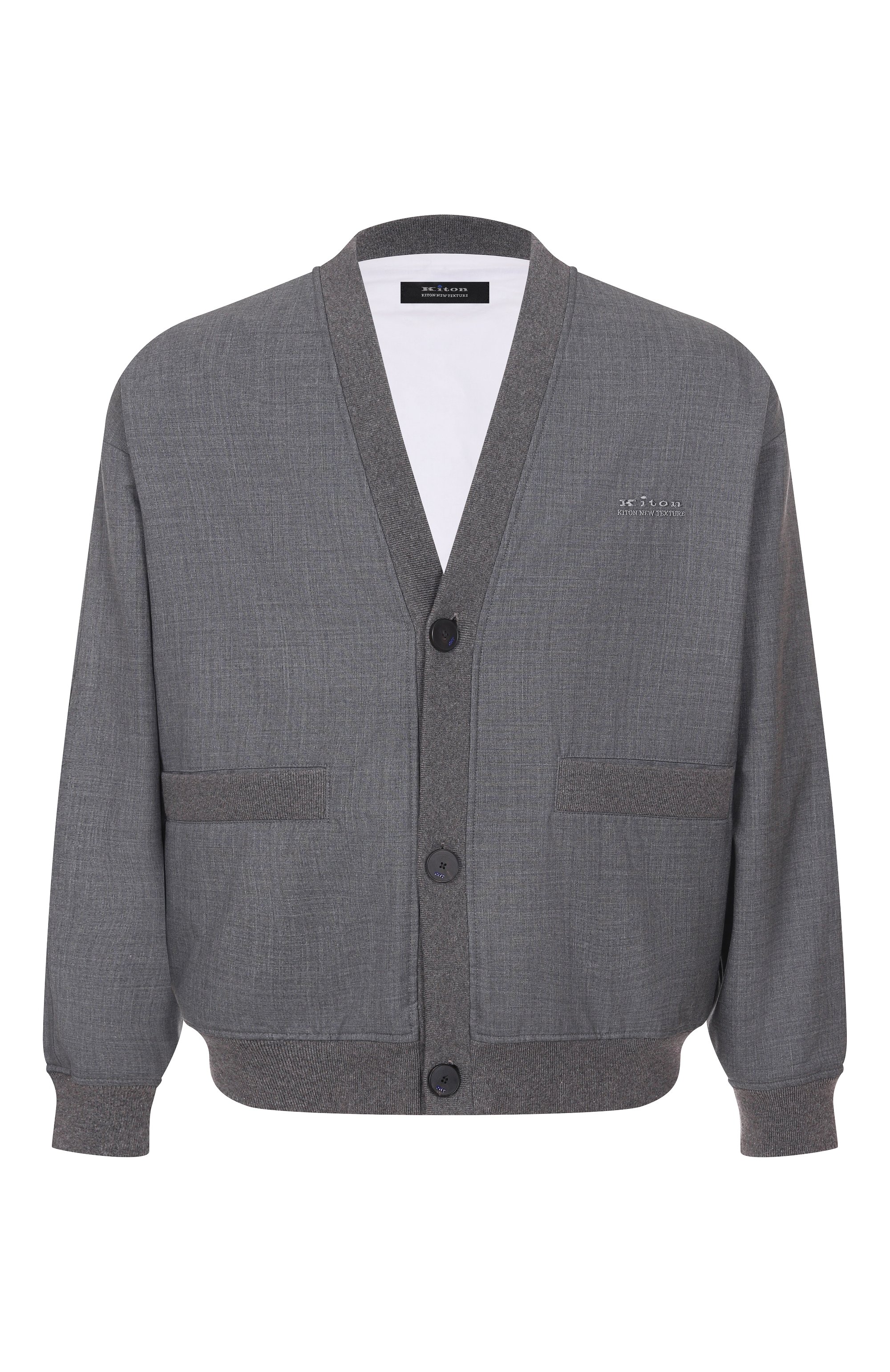 Шерстяной бомбер KITON, арт. UGK091K0752F02, фото 1