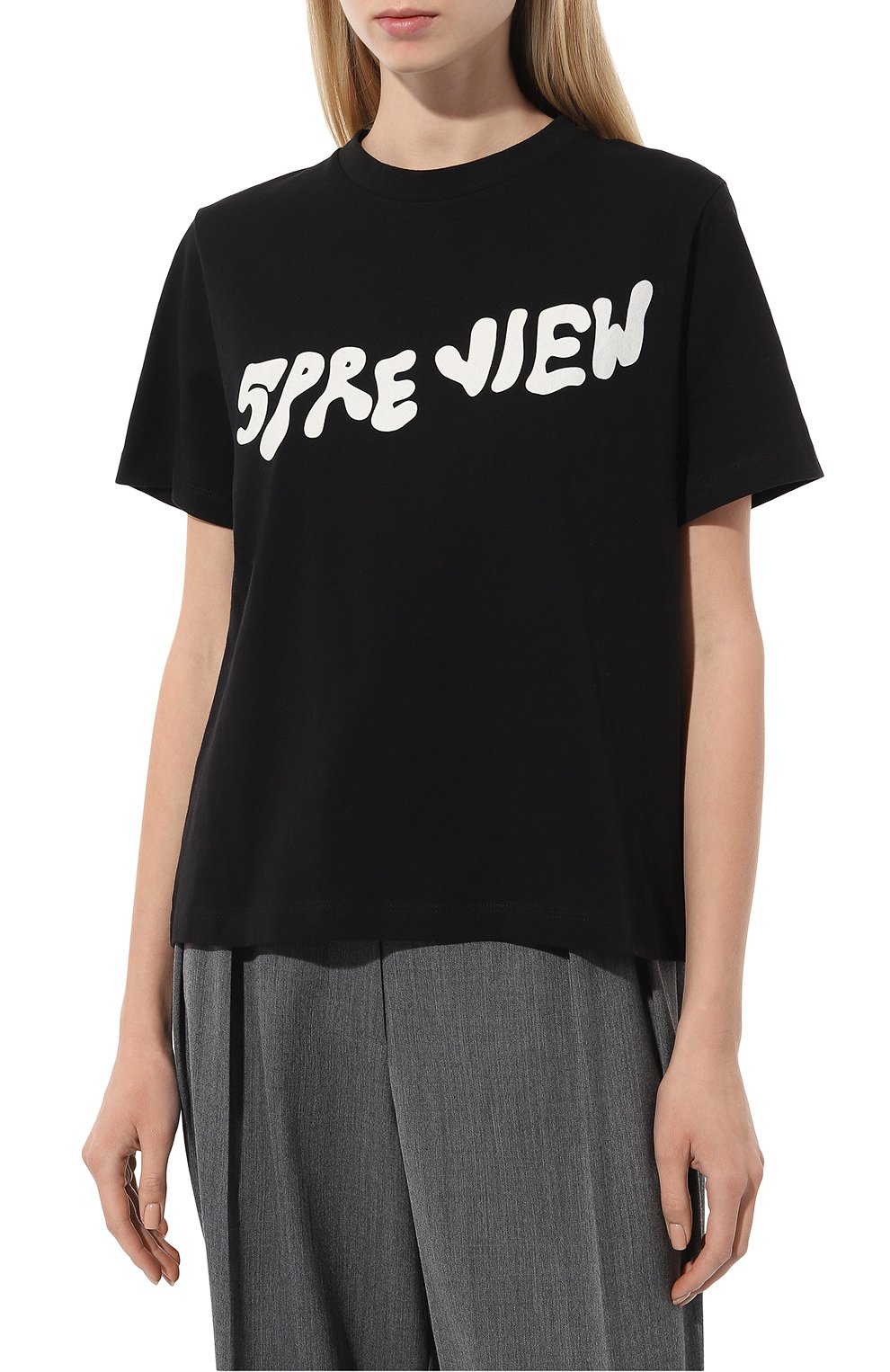 Хлопковая футболка 5PREVIEW, арт. 5PWFA23046A., фото 3