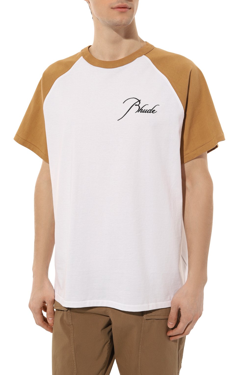 Хлопковая футболка RHUDE, арт. RHPS23TT05837142, фото 3