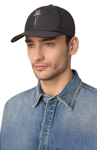 Бейсболка rick owens x champion RICK OWENS, арт. CM01E6201/CHNY, фото 2