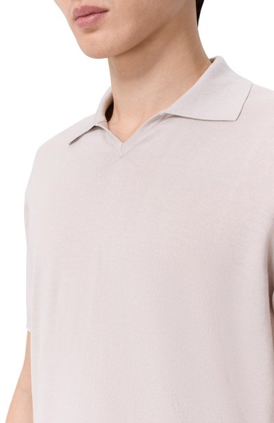 Хлопковое поло BRUNELLO CUCINELLI, арт. X29800145, фото 5
