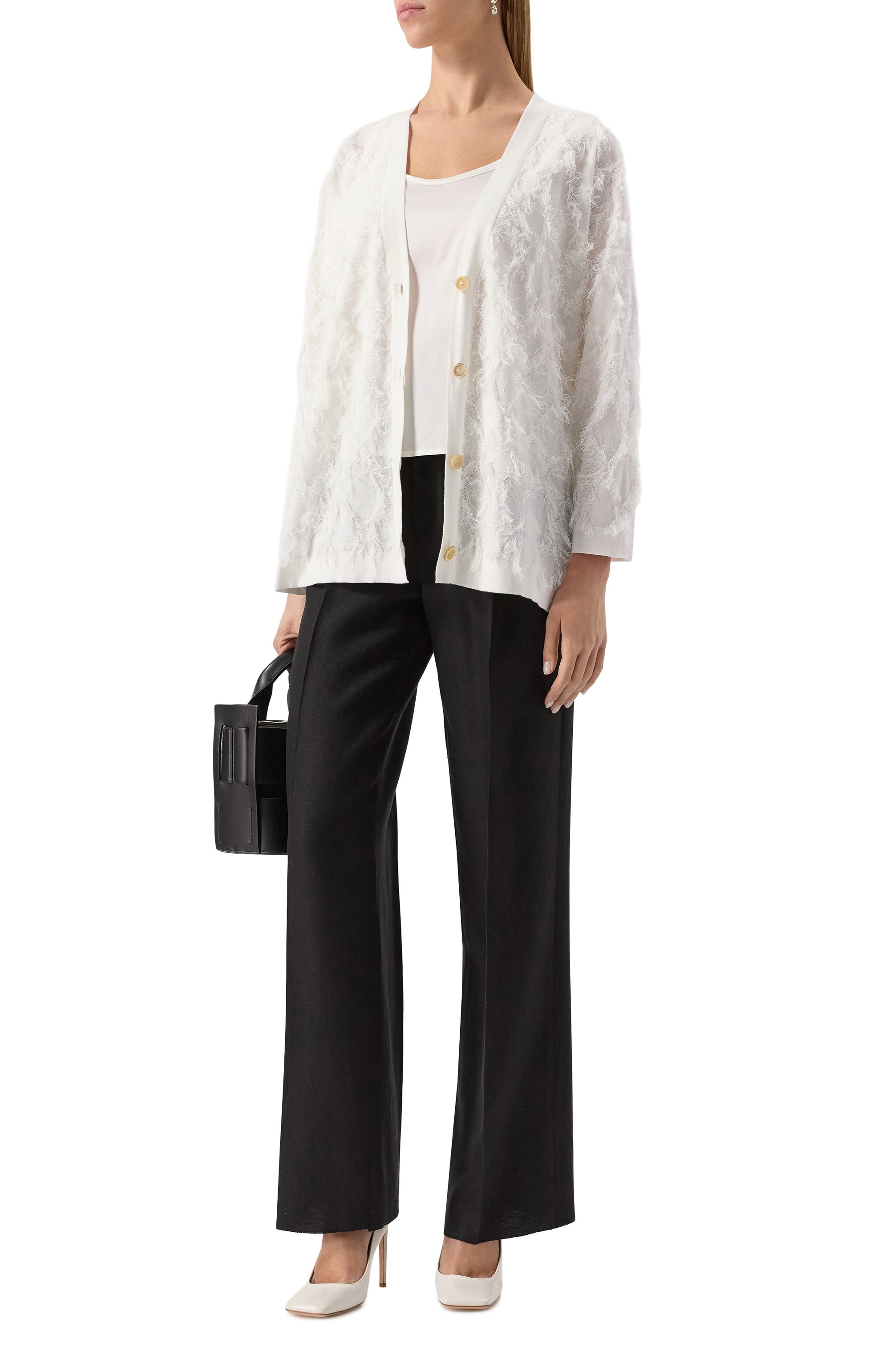 Топ из вискозы и шелка GRAN SASSO, арт. 61251/52900, фото 2