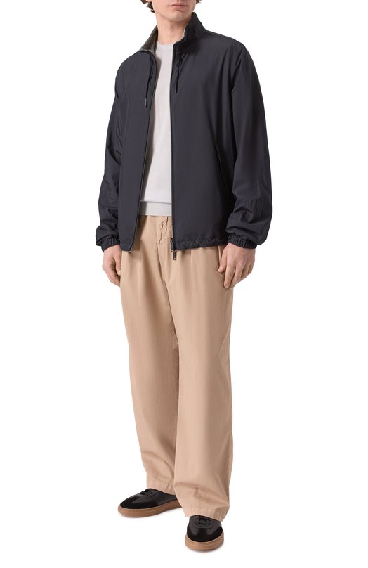 Хлопковые брюки White Sand 26SU90/190 Бежевый  26SU90/190 Фото 2