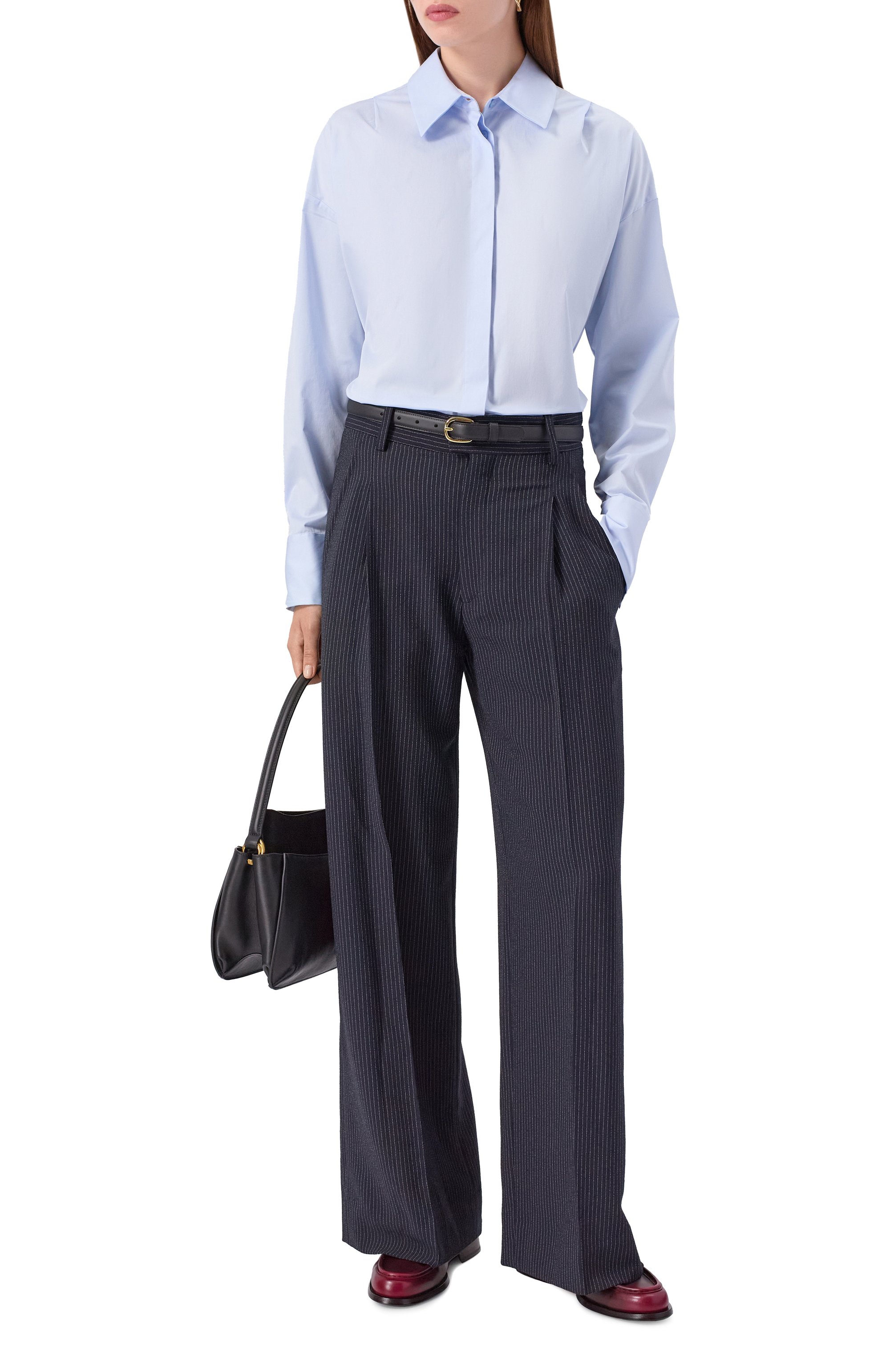 Кожаные пенни-лоферы SANTONI, арт. WUQG59462BJ2NWHM, фото 3