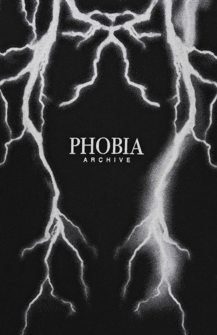 Хлопковая футболка PHOBIA ARCHIVE, арт. PHK00722, фото 1