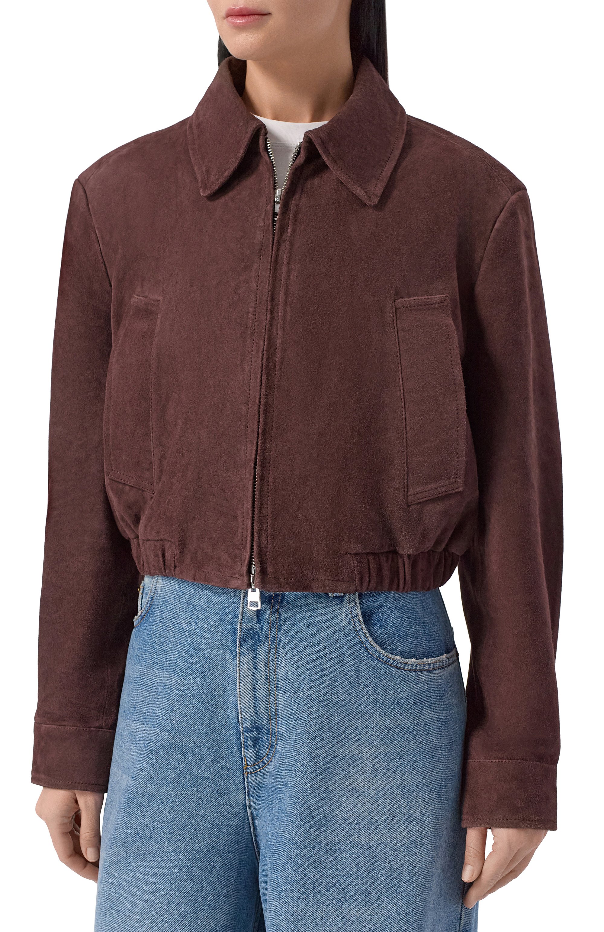 Замшевая куртка AGOLDE, арт. A5103, фото 3