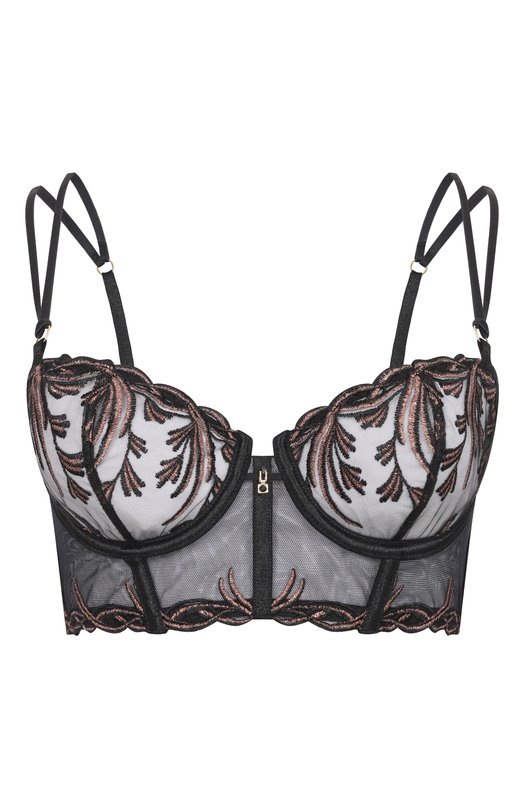 Бюстгальтер-бюстье Aubade 6D36 Чёрный 6D36